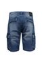 Cargoshorts aus Denim mit Waschung und Stretch A&S