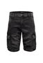 Cargoshorts aus Denim mit Waschung und Stretch A&S
