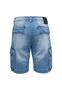 Cargoshorts aus Denim mit Waschung und Stretch A&S