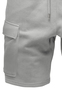 Sweat Bermuda Shorts mit elastischem Bund und Cargotaschen A&S