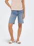Jeans-Bermudashorts mit geradem Bein und f�nf Taschen