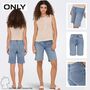 Jeans-Bermudashorts mit geradem Bein und f�nf Taschen