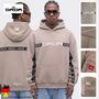 Stilvoller Hoodie Kapuze Logostickerei �rmeltasche