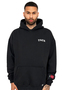 Oversize Hoodie Print �rmeltasche K�ngurutasche Kapuze