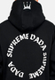 Oversize Hoodie Print �rmeltasche K�ngurutasche Kapuze