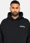 Oversize Hoodie Print �rmeltasche K�ngurutasche Kapuze