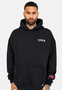 Oversize Hoodie Print �rmeltasche K�ngurutasche Kapuze