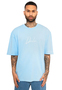 Oversize T Shirt Frontstickerei Logo Stickerei