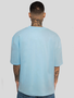 Oversized T-Shirt mit Logo Dropped Shoulder