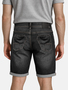 Egomaxx Casual Distressed Denim Shorts mit Kordelzug