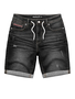 Egomaxx Casual Distressed Denim Shorts mit Kordelzug