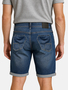 Egomaxx Casual Distressed Denim Shorts mit Kordelzug