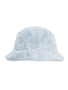 New Era Teddy Bucket Hat himmelblau aus flauschigem Stoff