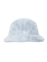 New Era Teddy Bucket Hat himmelblau aus flauschigem Stoff