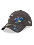 New Era Baseballcap mit MiLB-Patches und verstellbarem Riemen