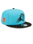 New Era Snapback Cap mit flachem Schirm und NBA-Logo