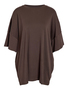 Oversize T-Shirt mit Rundhals und Kurzarm 