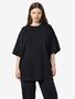 Oversize T-Shirt mit Rundhals und Kurzarm 