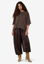 Oversize T-Shirt mit Rundhals und Kurzarm 