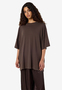 Oversize T-Shirt mit Rundhals und Kurzarm 