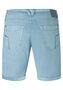 Gestreifte Bermuda Shorts mit Taschen und G�rtelschlaufen