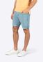 Gestreifte Bermuda Shorts mit Taschen und G�rtelschlaufen