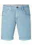 Gestreifte Bermuda Shorts mit Taschen und G�rtelschlaufen