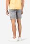 Gestreifte Bermuda Shorts mit Taschen und G�rtelschlaufen