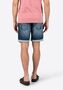 Jeansshorts mit aufgerolltem Saum und f�nf Taschen