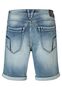 Jeansshorts mit aufgerolltem Saum und f�nf Taschen