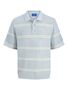 Jack & Jones Feinstrick Poloshirt mit Streifenmuster und Kn�pfen