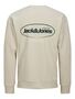 Jack & Jones Sweater Pullover mit Rundhals und Logo-Prints