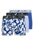 Jack & Jones 3er-Pack Blumenmuster Boxershorts mit elastischem Bund