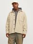 Jack & Jones Geknpftes Sherpa Hemd Jacke mit Karomuster und Taschen