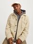 Jack & Jones Geknpftes Sherpa Hemd Jacke mit Karomuster und Taschen