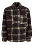 Jack & Jones Gekn�pftes Sherpa Hemd Jacke mit Karomuster und Taschen