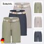 Bermuda Shorts mit G�rtel und Ges��taschen