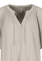 Luftige Viskosebluse mit V-Ausschnitt und Kurzarm