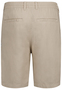 Legere Leinen Bermuda Shorts Elastische Taille 