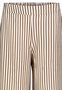 Gestreifte Palazzohose mit weitem Beinschnitt