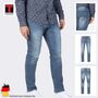 Jeans mit Stretch und ausgepr�gter Waschung