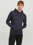 Jack & Jones Bequemer Kapuzenpullover mit dezentem Schriftzug Robust