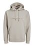 Jack & Jones Bequemer Kapuzenpullover mit dezentem Schriftzug Robust