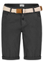 Modische Bermuda Shorts mit Flechtg�rtel und Ges��taschen
