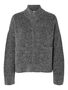 Warmer Knit Cardigan mit Stehkragen und Rei�verschluss