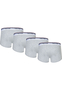 Boxershorts 4er Set mit elastischem Bund f�r Herren