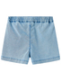 Klassische Shorts mit Schleifendetail und elastischem Bund