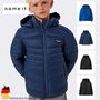 Outdoor-Jacke mit Kapuze und Rei�verschluss