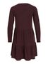 Elegantes Langarm Minikleid mit R�schen