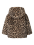 Tiermuster Jacke mit Kapuze und Rei�verschluss f�r Herbst